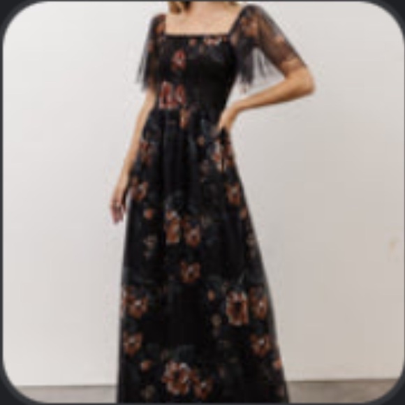 Cassandra Tulle Maxi Dress 🌺 *STEAL DEAL* - Picture 3 of 4